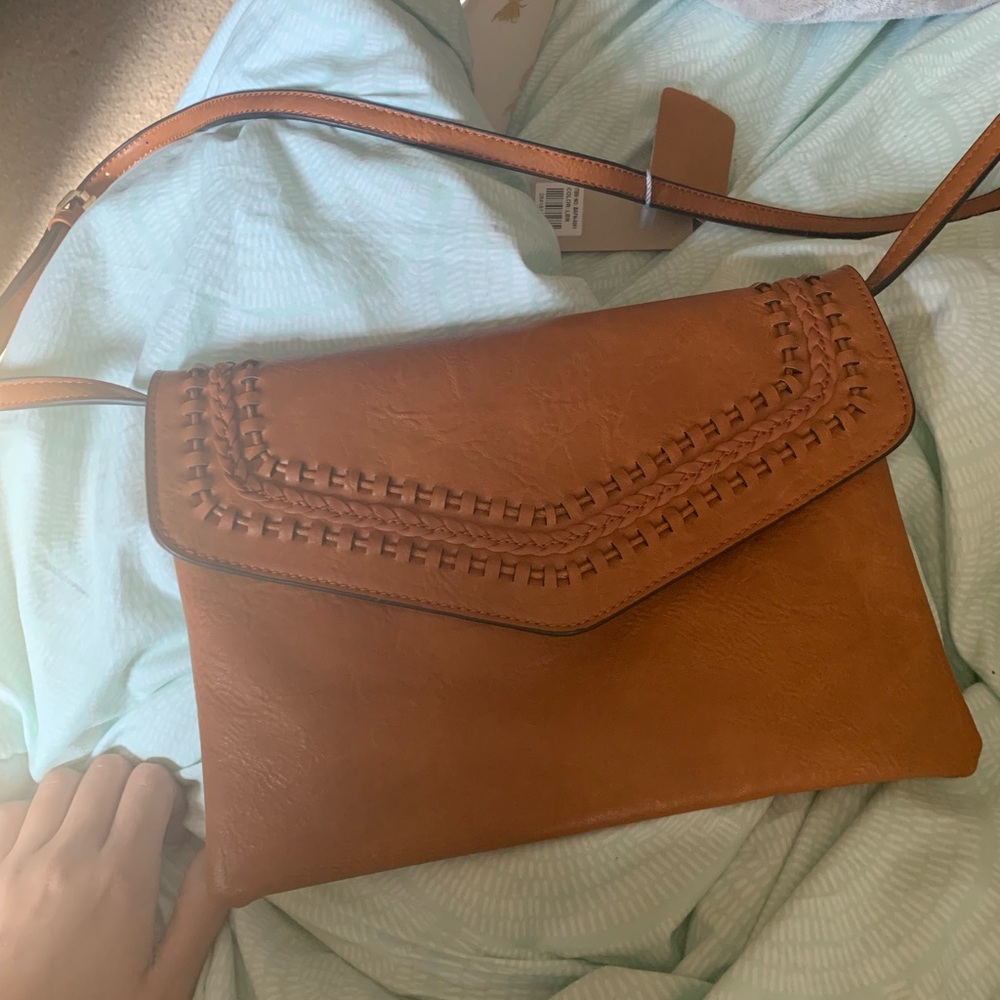 Faux Leather Envelope Crossbody Bag ❤️